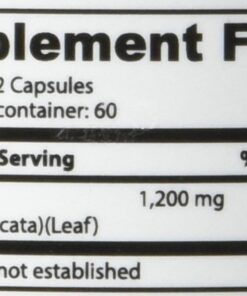 Superior Labs – Pure Natural Graviola NonGMO – 1,200mg, 120 Vegetable Caps– Natural Dietary Soursop Supplement – Healthy Skin & Helps Promotes Cell Growth – Respiratory System - Balanced Mood 26 61uTn9GGilL 1
