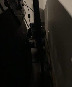 VIVO Dual LCD Monitor Desk Mount Stand Heavy Duty Stacked, Holds Vertical 2 Screens up to 32" (STAND-V002T) Black 38 61uUJO sQDL