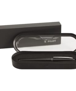 Pilot MR Animal Collection Fountain Pen in Gift Box, Matte Black Barrel with Crocodile Accent, Medium Point Stainless Steel Nib, Refillable Black Ink (91135) 1 Count (Pack of 1) Black Crocodile 6 61uUOoO L