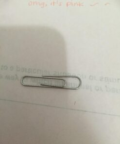 Acco Brand Paper Clips, #1 Size, Economy, Non-skid, 10 Boxes, 100/Box (72385) 8 61uWlEMerL