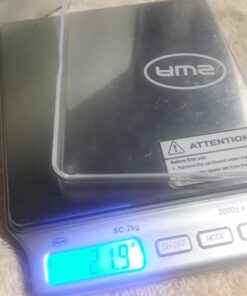 SC Series Precision Digital Kitchen Weight Scale, Food Measuring Scale, 2kg x 0.1g (Silver), AMW-SC-2KG - American WEIGH Scale 23 61uXRCE9I3L