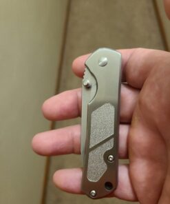 Sanrenmu 7010 Folding Pocket Knife EDC Knife 12C27 Blade Frame Lock Stainless Steel Handle with Clip 49 61uZ9nvnRkL