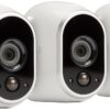 Arlo - Wireless Home Security Camera System | Night vision, Indoor/Outdoor, HD Video, Wall Mount | Includes Cloud Storage and Required Base Station | 3-Camera System (VMS3330) 3 Count (Pack of 1)