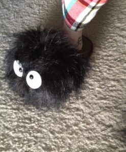 Totoro: Dust Bunny - Makkurokurosuke- Slippers (Pair) 14 61uax26qHKL