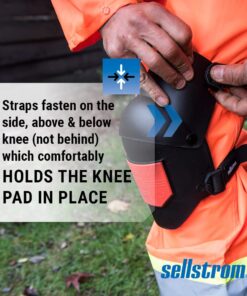 Sellstrom HYBRID Ultra Flex III KneePro Knee Pads With Built-In Gel Pack For Max ComFort And Durability - For Men And Women Black 14 61ujpsky5aL