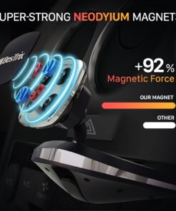 Bestrix Magnetic Phone Car Mount |Universal Magnetic Car Cell Phone Holder | Magnet Car Phone Holder Compatible w/iPhone 12 11 Pro/11 Pro Max/XS/XR/X/8/7,Galaxy S10/S10+/S9/S9 Note & More (CD Slot) CD Slot 26 61ul0PqPTwL