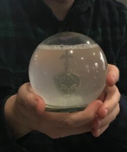 The Legend of Zelda Twilight Princess & Hylian Shield & Master Sword finest collection sets keychain/necklace/jewelry series Red-10set 71 61uo021ex9L