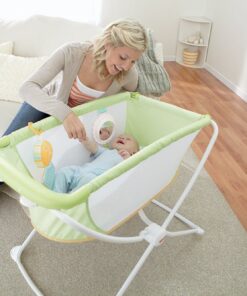 Fisher-Price Rock with Me Bassinet Green 39 61upOa00QsL