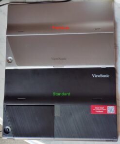 ViewSonic VA1655 15.6 Inch 1080p Portable IPS Monitor with a Built-in Stand, Mobile Ergonomics, USB C, Mini HDMI and Protective Case for Home and Office,Black 42 61uqDPW0tPL