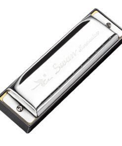 Swan 10 Hole 20 Tones Harmonica Key of C Blues,Mini Harmonica for Beginners 1020 Key of C Silvery 12 61urHGhpnUL