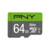 PNY 64GB Elite Class 10 U1 microSDXC Flash Memory Card