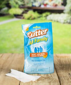 Cutter All Family Mosquito Wipes, Insect Repellent, Repel Mosquitoes, Ticks, Gnats, Fleas & More, 7% DEET 15 Count 1 Pack 17 61uuVjd03wL