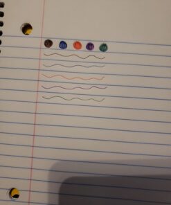 Pentel R.S.V.P. Ballpoint Pen, Fine Line, (0.7mm), Assorted Ink, Clear Barrel, 5 Pack (BK90BP5M) Assorted Ink Colors 22 61uuXuOjoL