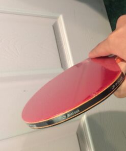 JP WinLook Ping Pong Paddles Sets - Portable Table Tennis Paddle Set with Ping Pong Paddle Case & Ping Pong Balls. Premium Table Tennis Racket Player Set for Indoor & Outdoor Games Red/Black 4 Paddle Set 43 61uxJQablfL