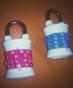 Master Lock Word Combination Lock, Set Your Own Word Lock for Gym and School Lockers, Colors May Vary, 1535DWD Word Combo 1 Pack 37 61uxaPTJUL
