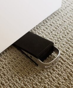 Large Rubber Door Stopper - Door Stop That Won't Scratch Floor or Door - Works On All Surfaces 18 61uyrpCAqZL