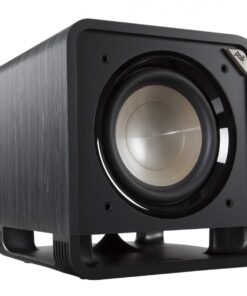 Polk Audio HTS 12 Powered Subwoofer with Power Port Technology | 12” Woofer, up to 400W Amp | For the Ultimate Home Theater Experience | Modern Sub that Fits in any Setting | Washed Black Walnut 25 61uzO8kgnkL