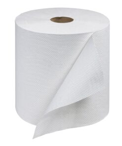 Tork Hand Towel Roll White H21, Universal, 100% Recycled Fiber, 6 Rolls x 800 ft, RB8002 800 Foot (Pack of 6) 9 61v 1w4Dr8L