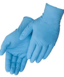 Alternative view of Liberty Glove – Duraskin - T2010W Nitrile Industrial Glove, Powder Free, Disposable, 4 mil Thickness, Large, Blue (2-pack ) …