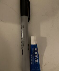 Abreva 10 Percent Docosanol Cold Sore Treatment, Treats Your Fever Blister in 2.5 Days - 0.07 oz Tube x 2 24 61v cQZiRjL