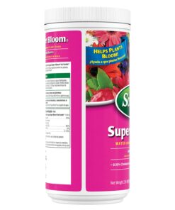 Scotts Super Bloom Water Soluble Plant Food, 2 lb - NPK 12-55-6 - Fertilizer for Outdoor Flowers, Fruiting Plants, Containers and Bed Areas - Feeds Plants Instantly 42 61v qF81LfL