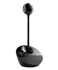 Logitech BCC950 Desktop Video Conferencing Solution, Full HD 1080p B23 Video Calling, Hi-Definition Webcam, Speakerphone with Noise-Reducing Mic, For Skype, WebEx, Zoom PC/Mac/Laptop/Macbook - Black Standard Packaging 20 61v zTmzCmL