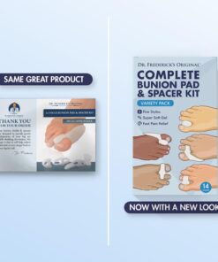 Alternative view of Dr. Frederick's Original 14-Piece Bunion Corrector Kit - Fast Relief for Bunions & Overlapping Toes - For Men & Women - Soft Gel Pads, Spacers, & Separators - For No Surgery Required 14 Piece Assortment