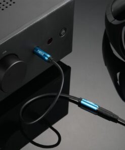 MillSO 1/4 to 3.5mm Headphone Adapter TRS 6.35mm 1/4 Male to 3.5mm 1/8 Female Stereo Jack Audio Adapter for Amplifiers, Guitar, Keyboard Piano, Home Theater, Mixing Console, Headphones - 12inch/30CM 1 FT / 0.3 M Blue 26 61v29nj1hyL