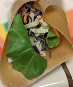 NUCO DUO Certified Organic, SHELF STABLE, All Natural, Paleo, Gluten Free, Vegan Non-GMO, Kosher Raw Veggie NUCO Coconut Wraps. NO Salt Added Low Carb and Yeast Free 10 Count Various Quantities Original 2.47 Ounce (Pack of 2) 37 61v3a44A L