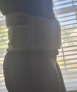 Cordless Heating Pad for Back Pain Relief, 8000mAh Portable Power Supply 60 Inchs Heating Pads for Cramps with Extended Belt 23 61v6koqRORL