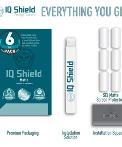 IQShield Matte Screen Protector Compatible with Samsung Gear Fit2 (Gear Fit 2)(6-Pack) Anti-Glare Anti-Bubble TPU Film 13 61v9AfFGp2L