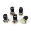 uxcell a15011600ux0213 5 Piece 1K Ohm Linear Taper Rotary Potentiometer, 1KB B1K Pot