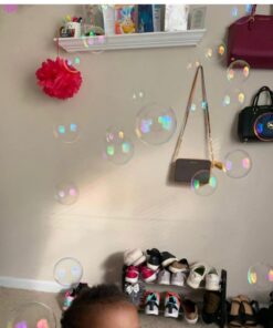 JOYIN 14.6’’ Big Bubble Wands for Kids, 1 Dozen Bubble Wand Bulk with Bubbles Refill Solution for Summer Toy Party Favor, Outdoors Activity, Easter Basket Stuffers, Birthday Gift Classic 27 61vCN3eT7xL