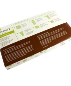 OsoCozy Unbleached Prefold Cloth Baby Diapers, Size 2 (15-30 lbs.), Soft, Absorbent, Durable 100% Natural Cotton, Our Top Selling Diaper Service Quality Prefolds, Unbleached Natural Color -6 Pack 19 61vEH94iqKL