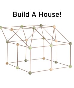 Alternative view of Crazy Forts - Camo Color - Building Kit for Kids 8-12 - Indoor Creative Fort Building STEM Toys - Durable and Portable Kit for Team Building Skills and Creative Thinking – 1 Box, 69 Pcs