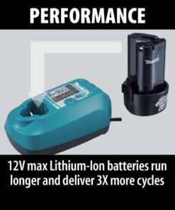 Makita FD02W 12V max Lithium-Ion Cordless 3/8" Driver-Drill Kit 18 61vElMQsWRL