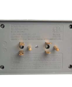 2 Side Entry 6-Way Electrical Socket Outlet Splitter In-Wall Tap Adapter In Grey 25 61vHGwdZ80L