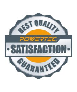 POWERTEC 8 Inch Heavy Duty Fixed Caster Wheels, Pneumatic Plate Casters with Rubber Knobby Tread for Workbench, Dolly, Cart, Trolley, Wagon & Chicken Coop, Large Castor Wheels, 1pk (17053) Fixed, 1pk 19 61vIcyUxadL 1