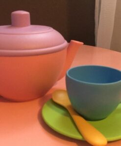 Green Toys Tea Set - BPA / Phthalates Free Play Toys for Gross Motor, Fine Skills Development. Kitchen Toys 28 61vJ3BzZmOL