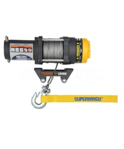 Superwinch 1135220 Terra 35 3500lbs/1591kg single line pull with roller fairlead, handlebar mnt toggle, handheld remote 33 61vJ48GC0rL
