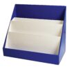 Classroom Keepers Sturdy Cardboard Book Shelf, 3-Tiered, Blue, 17" H x 20" W x 10" D, 1 Unit Mailbox 4 61vJE9LqOL