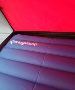 KINGCAMP Double Sleeping Pad, Comfortable Extra Thick 3.9in Camping Mattress 2 Person, Lightweight Inflatable Air Mat for Backpacking, Hiking, Tent Double-blue 28 61vKK HBPL