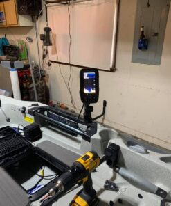 Yak Attack Round Base Fish Finder Mount, Black - FFP-1005 19 61vLSTfPqBL