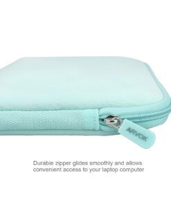 ARVOK 11 11.6 12 Inch Laptop Sleeve Multi-Color & Size Choices Case/Water-Resistant Neoprene Notebook Computer Pocket Tablet Briefcase Carrying Bag/Pouch Skin Cover for HP/Dell/Lenovo/Asus/Acer 11.6 inch Light Green 22 61vMGs4otaL