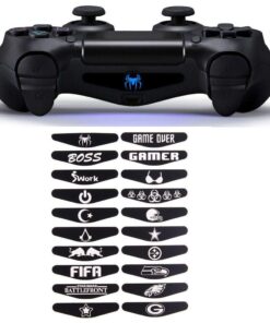 Gebaisi Led Lightbar Light Bar Decal Skin Stickers for Playstation Controller (40 Pieces B) 40 Pieces B 8 61vMLX3MVtL
