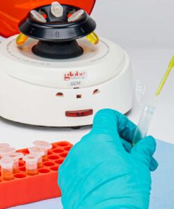 Globe Scientific 111568 Polypropylene Graduated Microcentrifuge Tube with Snap Cap, Round Bottom, Natural, 2mL Capacity, Pack of 1000 11 61vMbN16NbL