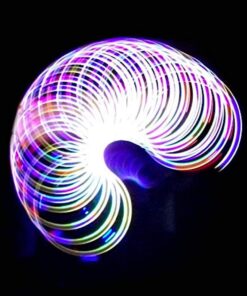 GloFX 6-LED Rave Toy Orbit: Light Rainbow Spinning Lightshow Orbital Toy Super Bright EDM Festivals 6 LED - Multicolor 16 61vMmiPvzSL