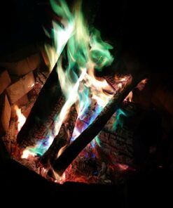 Mystical Fire Flame Colorant Vibrant Long-Lasting Pulsating Flame Color Changer for Indoor or Outdoor Use 0.882 oz Packets 24- Count Box by Mystical Fire 37 61vMt4KOBxL