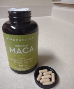 Peruvian Maca Root Supplement for Women & Men, 500mg - Traditionally Used to Support Sexual Well-Being, Stamina & Endurance - 250 Yellow Maca Root Powder Capsules 31 61vNLU 9nDL