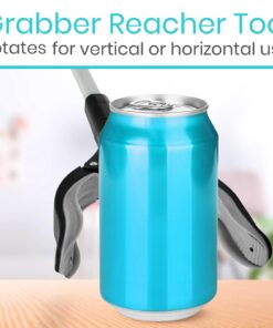 Vive Reacher Grabber 32" - Extra Long Mobility Aid - Rotating Hand, Heavy Duty Grip Arm - Reaching Assist Tool for Trash Pickup, Litter Picker, Garden Nabber, Disabled, Handicap Arm 1 14 61vOkx5ukAL